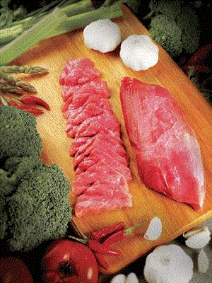 原辅材料控制：选用优质鲜肉